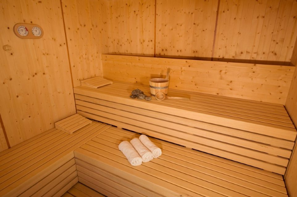 sauna after workout