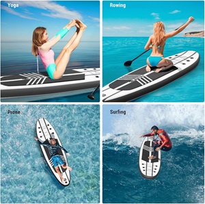 The Telesport Inflatable Paddle Board sold on Amazon