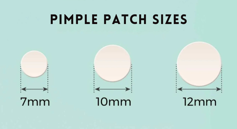 Pimple Patche Sizes