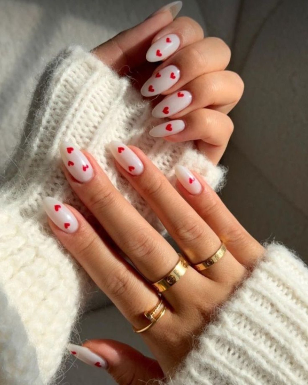 valentine's day nails