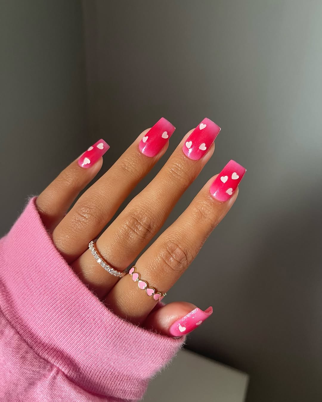 valentine's day nails